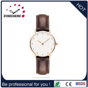 Simple Design Alloy Material Diamond Watch for Ladies (DC-1087)
