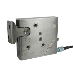 High Security Electric Cabinet Lock with Mechanical Override